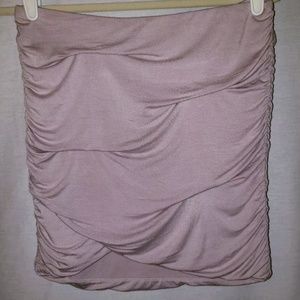 FREE PEOPLE RUCHED LINED TUBE TOP